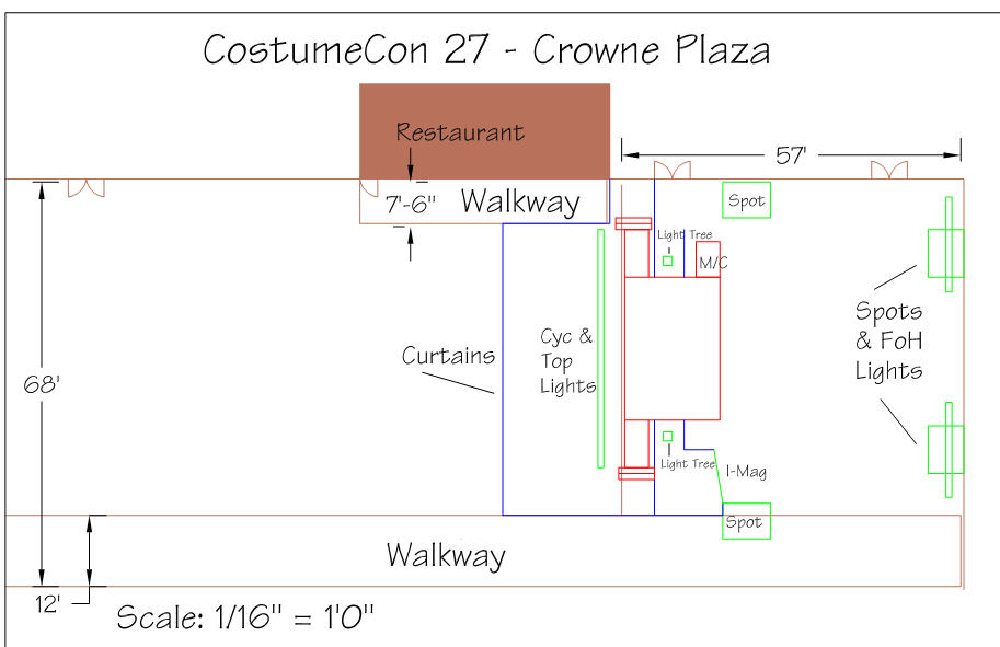 Graphic of Main Tent